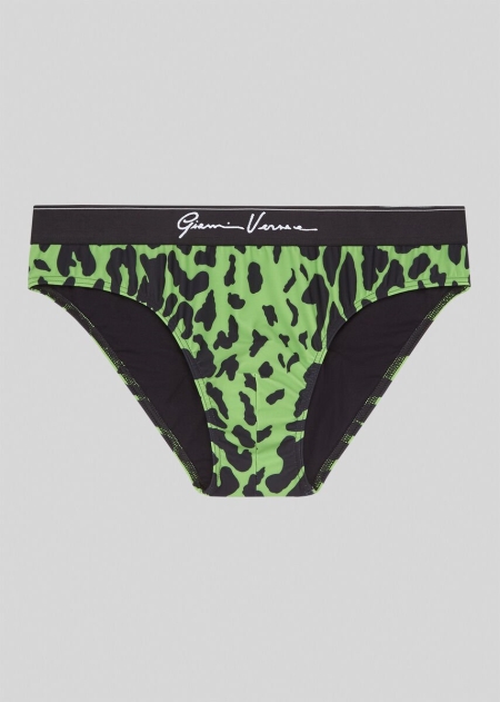 Pantaloni Scurti Inot Versace Pop Animalier Barbati | FOLBTAN-17